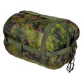 Sac de couchage MFH 2 couches, rembourrage thermique léger, camouflage M05
