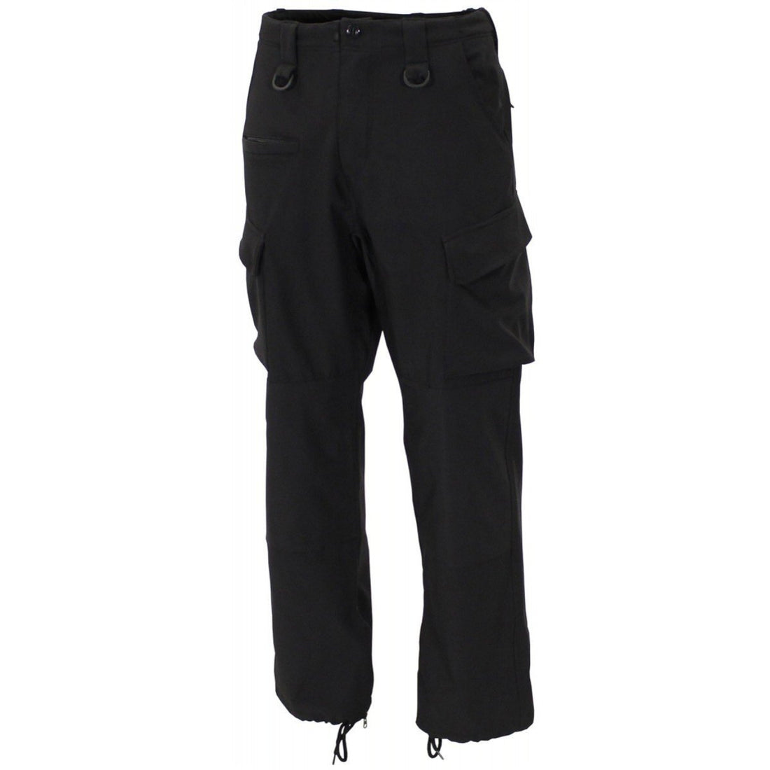 MFH Pantalon d'hiver Allround Softshell 3 couches imperméable et respirant noir