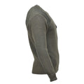 Pull commando de style militaire de marque MFH, pull en tricot à points de suture, olive, NEUF
