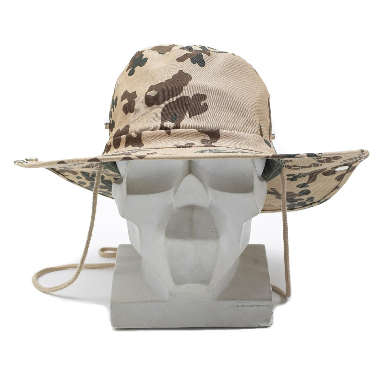 MFH Brand Military style panama hat tropical flecktarn bucket summer cap NEW