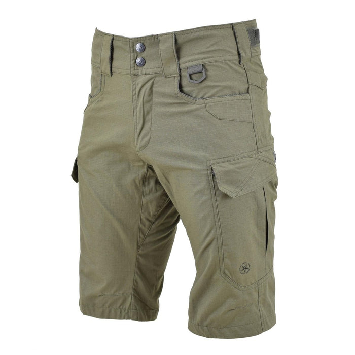 MFH Brand Short de style militaire bermuda en coton robuste ripstop uniforme olive NOUVEAU - GoMilitar