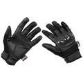 Gants tactiques de style militaire de marque MFH noirs, respirants, doigts de tir gratuits