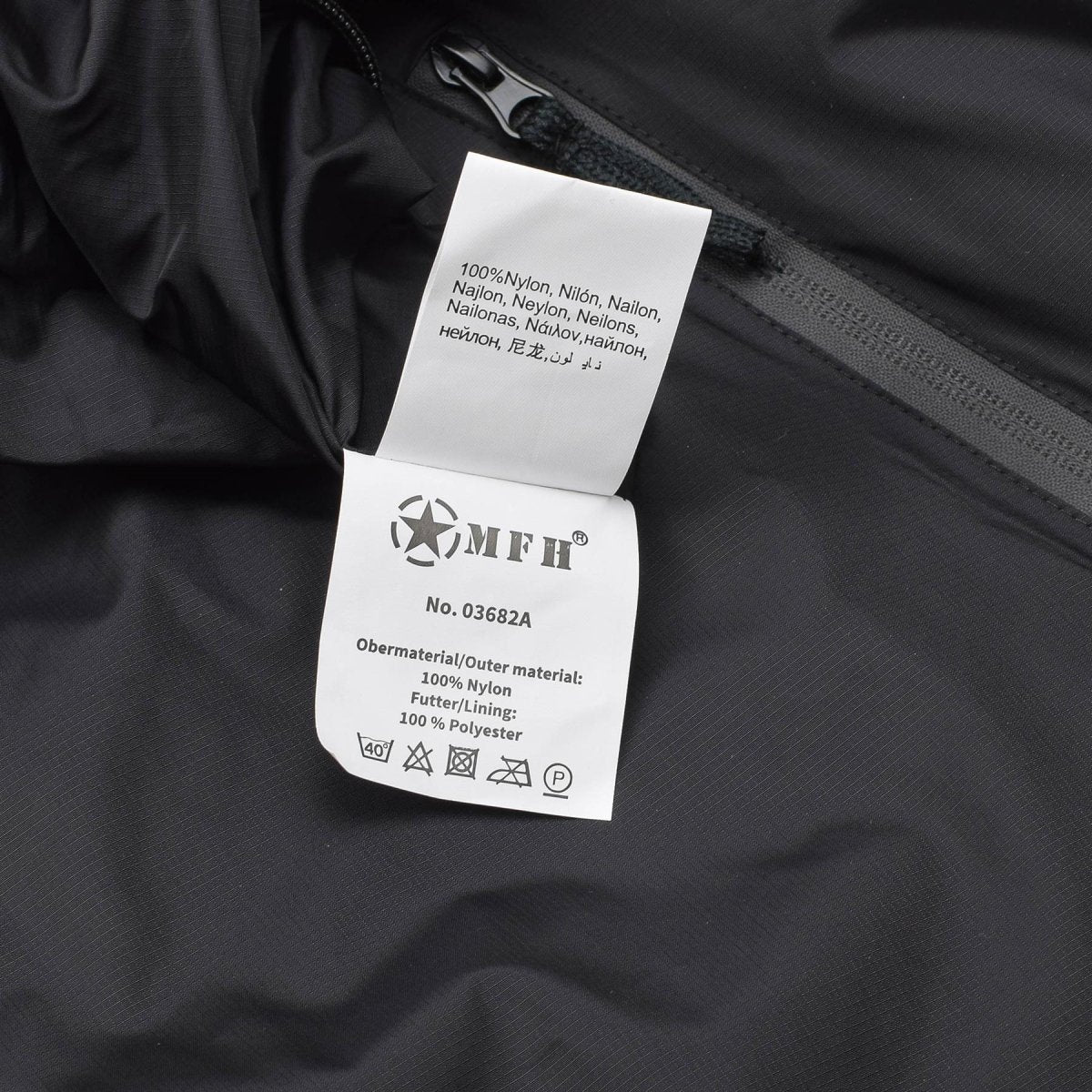 Veste thermique de marque MFH, vêtement de sport léger à capuche, veste de sport Anorak, NEUF