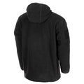 Veste polaire tactique militaire noire MFH à capuche thermique avec ourlet élastiqué NEUF