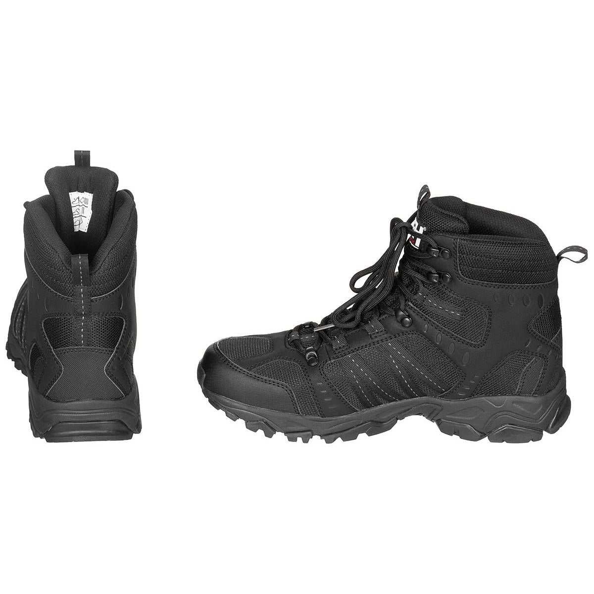 Bottes de combat tactiques MFH imperméables et respirantes à membrane HBR à séchage rapide noir