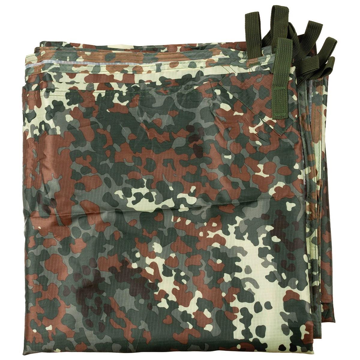 MFH Tarp Extreme Tarpaulin tente d'abri imperméable à boucles fixes pare-soleil NOUVEAU