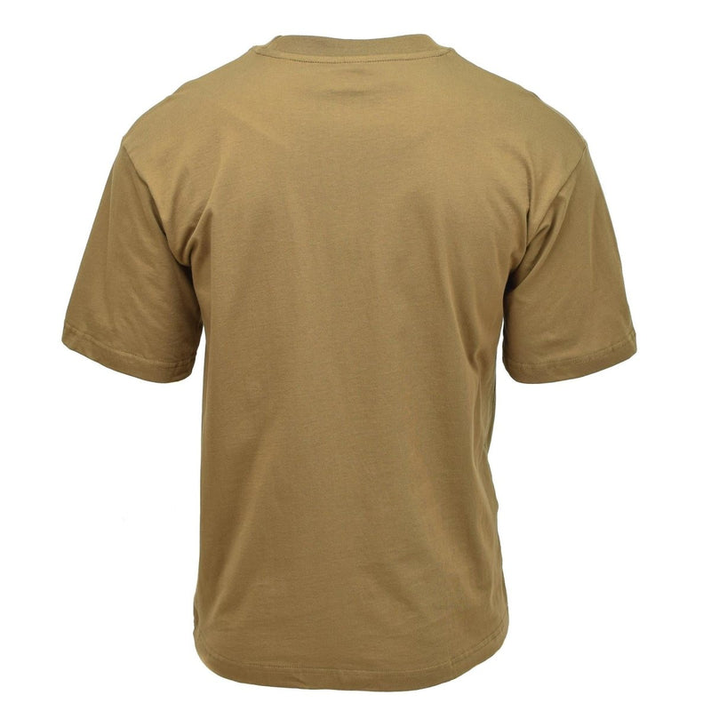 MFH U.S. military-style T-Shirt undershirt sturdy lightweight breathable coyote