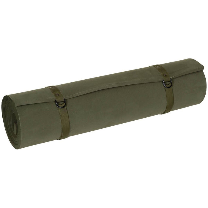 MFH US Matelas de couchage léger en mousse EVA avec sangles réglables Olive - GoMilitar