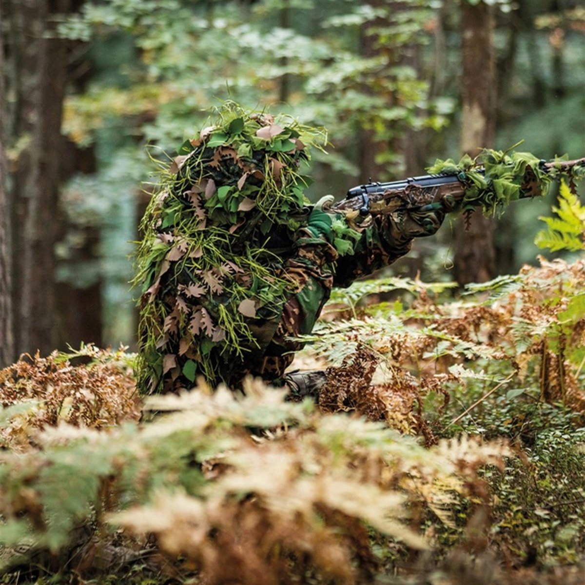 MIL-TEC All Purpose Camouflage Pack Lightweight Ghillie 315 Leaf Elements