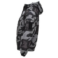 Veste Anorak MIL-TEC Splinter Night Camouflage Coupe-vent à capuche Vêtements de sport chauds