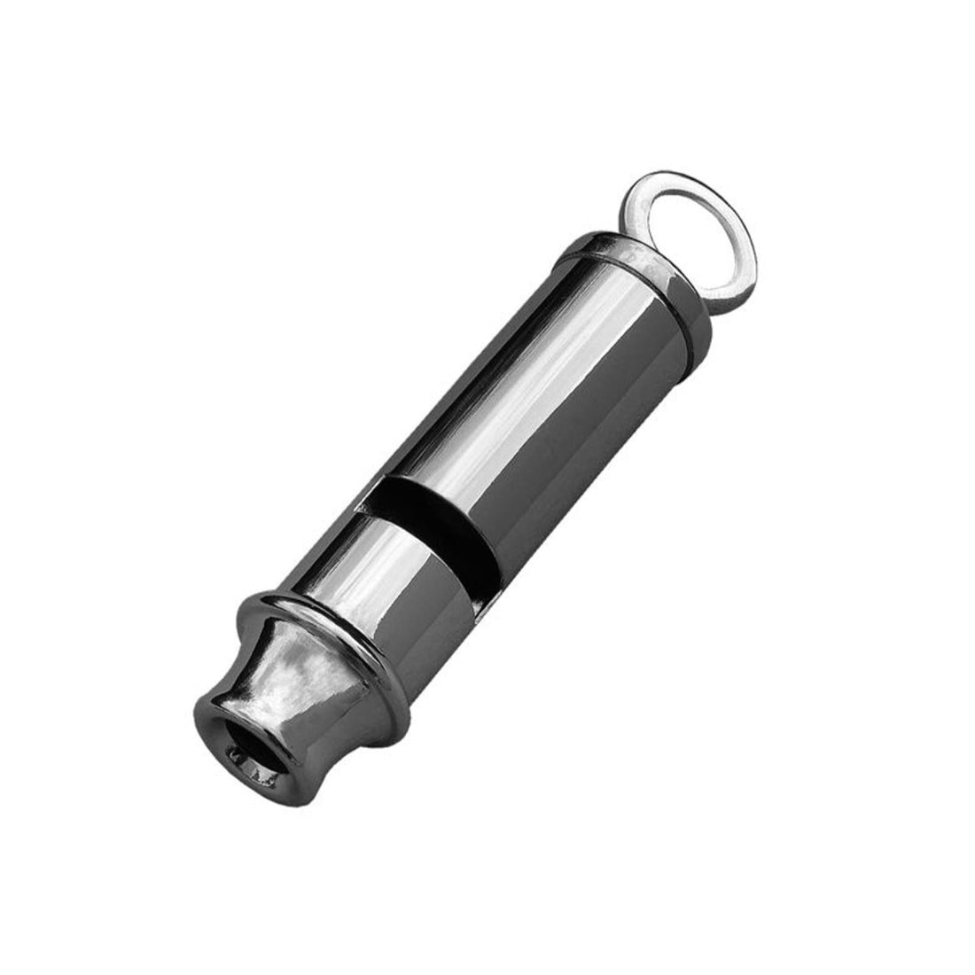 Mil-tec bobby signal sifflet nickel plaqué laiton léger gris durable