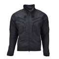 Veste chimère noire de style militaire de marque Mil-Tec, chemises militaires à coupe étroite en ripstop