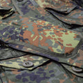 Veste de marque Mil-Tec RipStop Smock armée allemande Flecktarn Camo Parka Vêtements pour hommes