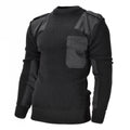 Pull Homme de marque Mil-Tec Pull Allemand Pull Commando Pull Noir Laine