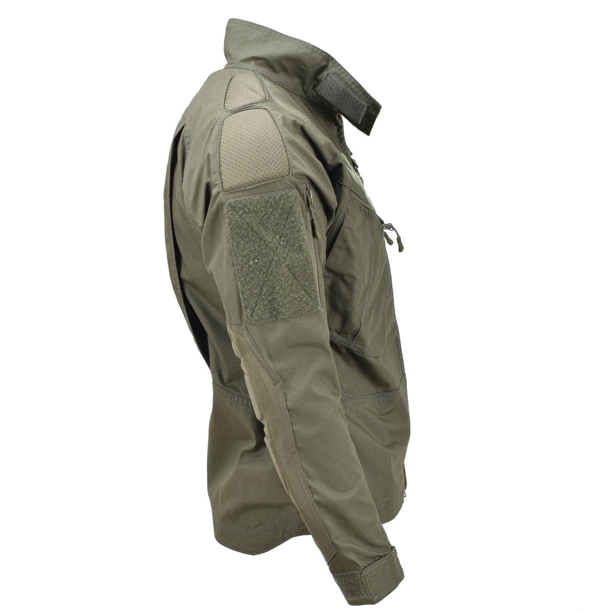 Veste chimère de style militaire de marque Mil-Tec en ripstop vert olive uniforme de combat