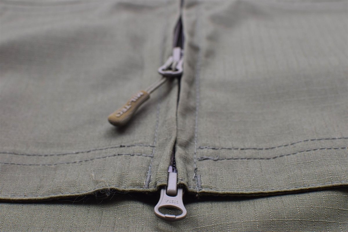 Veste chimère de style militaire de marque Mil-Tec en ripstop vert olive uniforme de combat