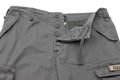 Short cargo de parachutiste en moleskine prélavé de style militaire de marque Mil-Tec
