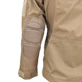 Veste de combat de style militaire en ripstop coyote foncé de marque Mil-Tec Chimera