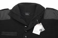 Mil-Tec Brand Sweater Austrian Army style Alpine Pullover Knit Men Black Wool