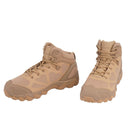 tactical hiking boots MIL-TEC CHIMERA MID desert brown color