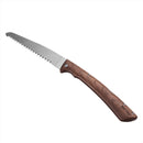 MIL-TEC Compact Folding Saw 19cm Stainless Steel 420 Blade Walnut Handle