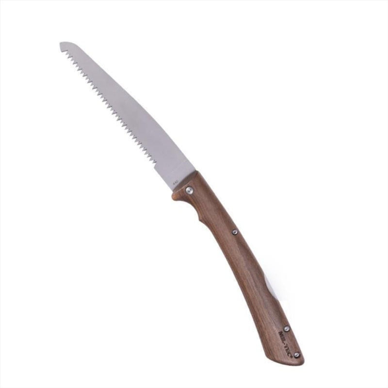 MIL-TEC Pliage compact Saw 19 cm en acier inoxydable 420 Blade Nut Handle