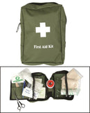 MIL-TEC First Aid Kit Large Molle Attachment Emergency Medical Pouch Olive - GoMilitar