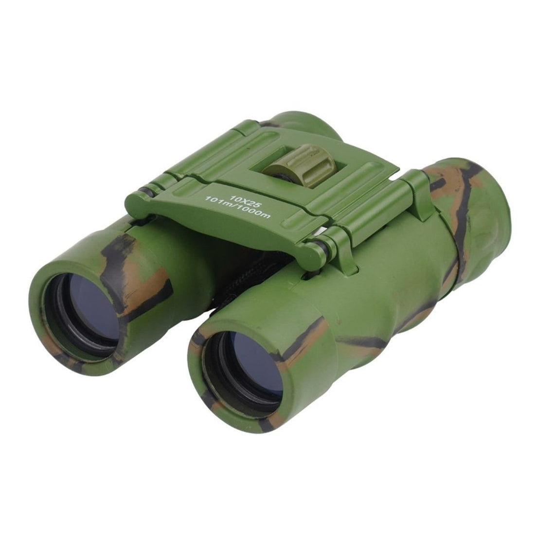 Mil-Tec Gen II Binoculaires pliables 10x25 Diopter Fine Tuning Pouch Camo