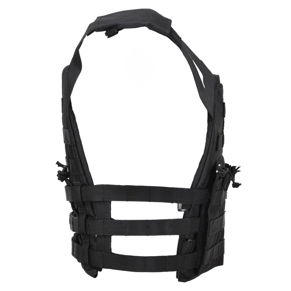 Gilet tactique de combat modulaire pour porte-plaques militaire MIL-TEC GEN II Noir