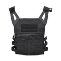 Gilet tactique de combat modulaire pour porte-plaques militaire MIL-TEC GEN II Noir