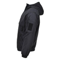 MIL-TEC German Military jacket combat windproof hooded fleece lined black NEW