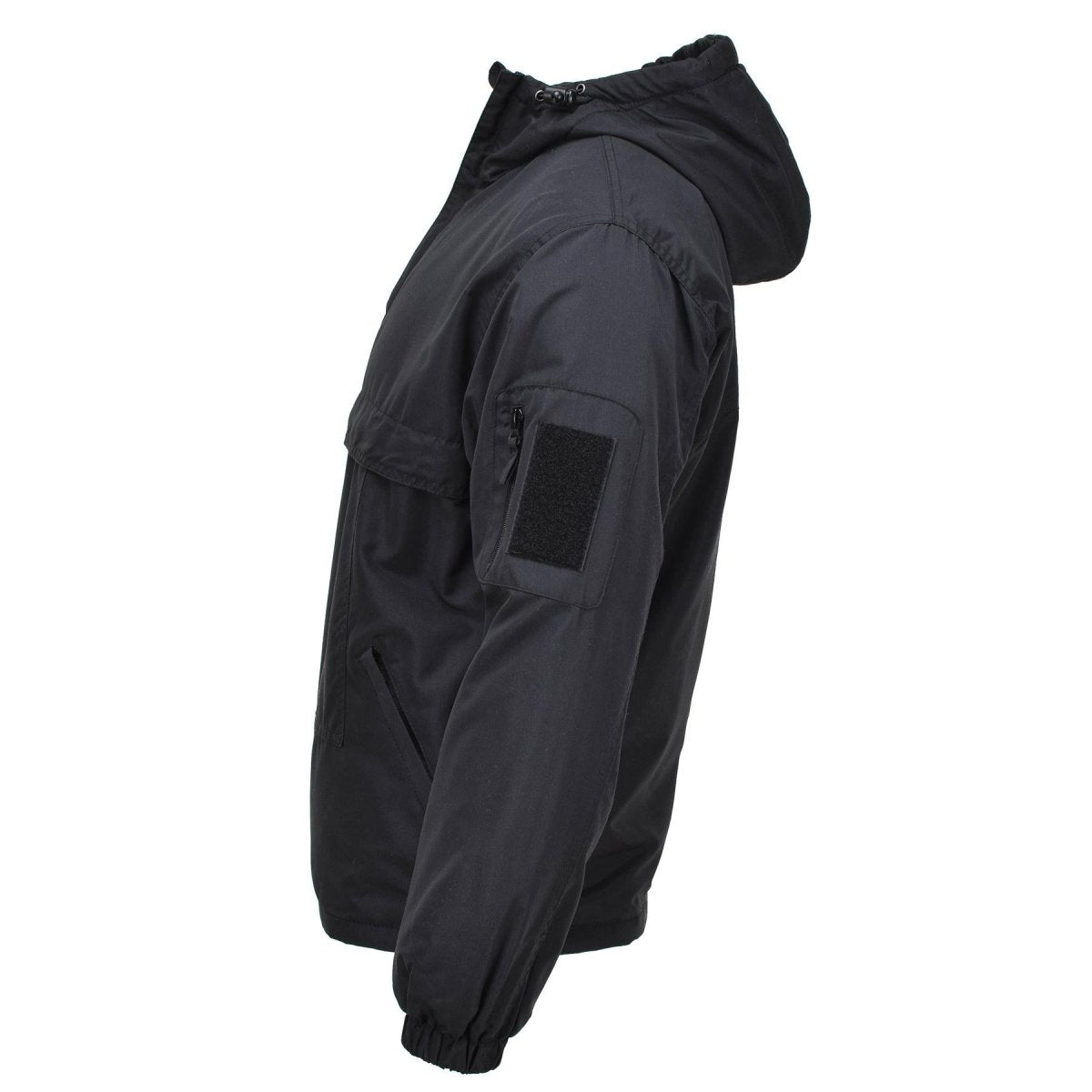 MIL-TEC German Military jacket combat windproof hooded fleece lined black NEW