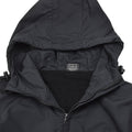 MIL-TEC German Military jacket combat windproof hooded fleece lined black NEW