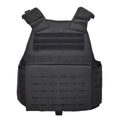 Gilet militaire tactique de combat MIL-TEC LASER CUT Molle Compactable Noir