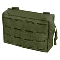 Pochette de ceinture utilitaire découpée au laser MIL-TEC, sac tactique en sangle de type Molle, petite taille, olive