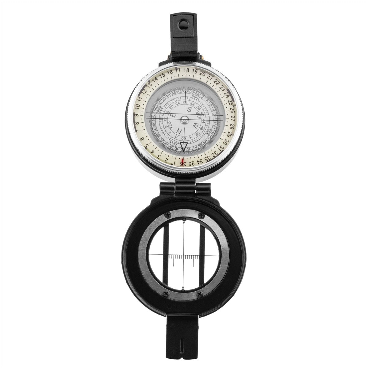 Lensatic Military Compass with Durable Aluminum Casing - GoMilitar