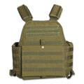 Gilet tactique de transport de plaques militaires MIL-TEC, armure de combat, système Molle, Olive