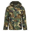 MIL-TEC Military style GEN II lined winter jacket woodland camo soft shell parka