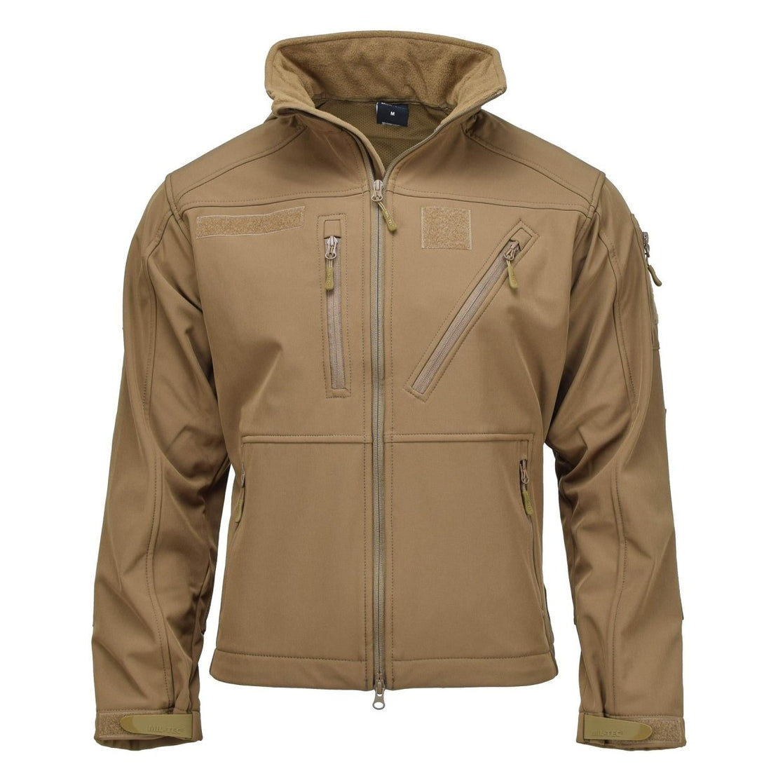 MIL-TEC Military style SCU14 jacket hiking activewear hooded outdoor Dark Coyote
