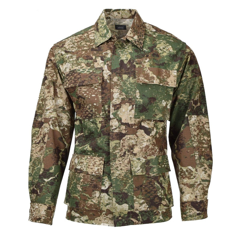MIL-TEC military US BDU field tactical jacket R/S camouflage uniform ripstop