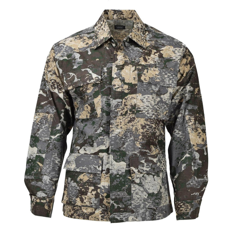 MIL - TEC military US BDU field tactical jacket R/S camouflage uniform ripstop - GoMilitar