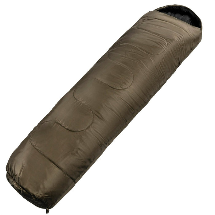 Sac de couchage de type momie Mil-Tec 225 cm Sac de transport en fibre creuse 2 couches - GoMilitar