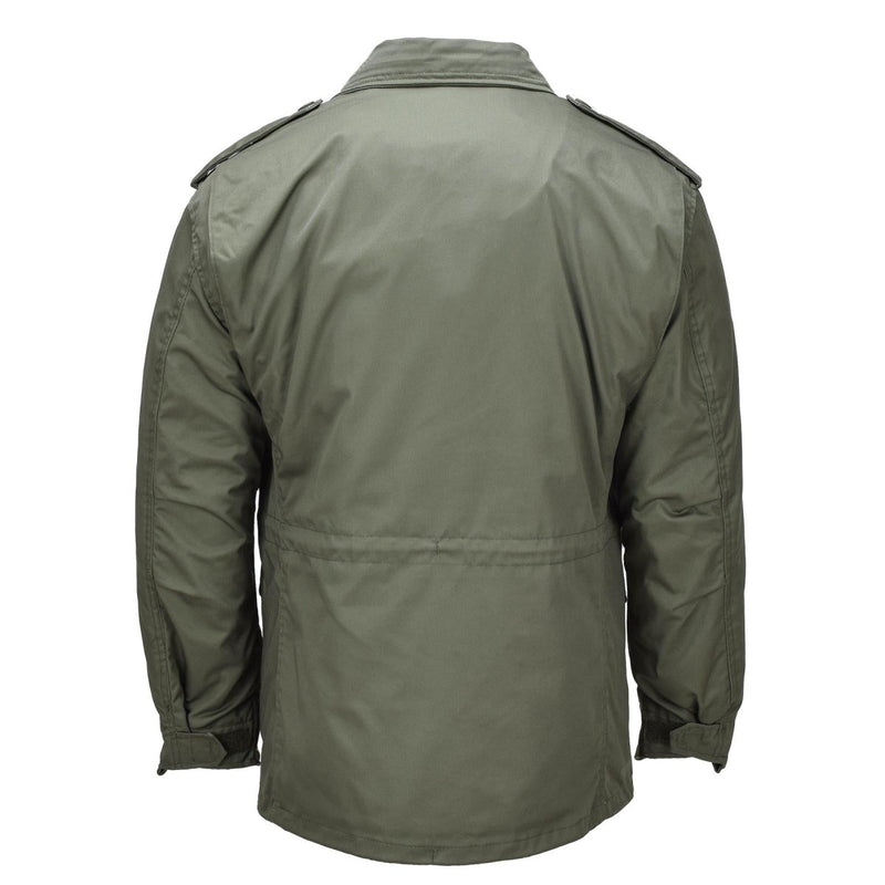 Parka MIL-TEC M65 Veste style armée américaine Doublure thermique amovible Capuche cachée OD