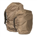MIL-TEC Rucksack Cover Adjustable Polyurethane Coated Raincover To 80L Coyote