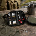 Mil-Tec Kit de couture pochette voyage camping réparation kit de survie Olive Darb
