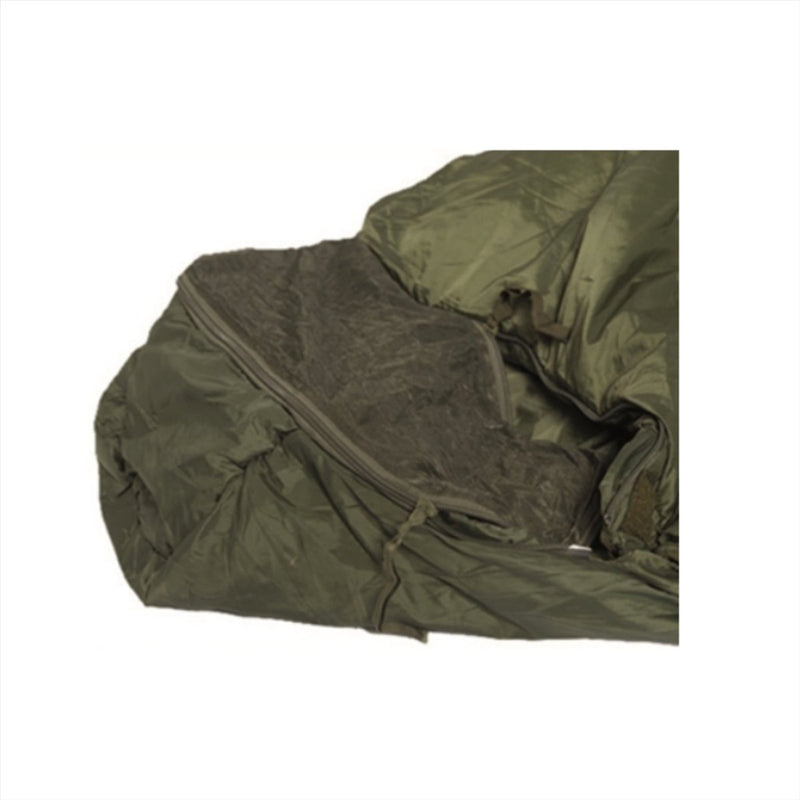 Mil-tec tactical 3 sac de couchage en téflon enduit d'isolation thermolite olive