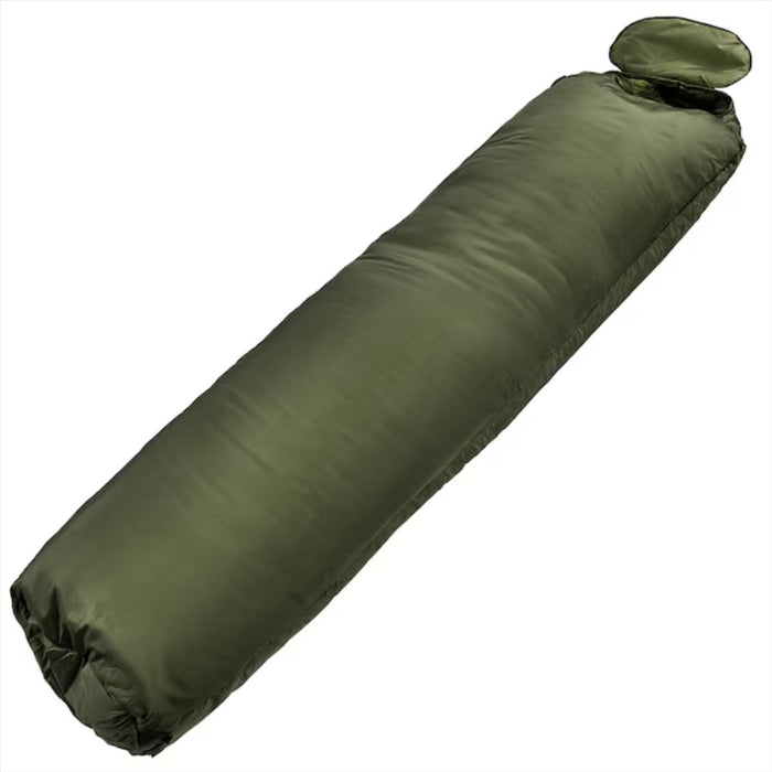 MIL-TEC TACTICAL 4 Sac de couchage avec revêtement en téflon et isolation Thermolite Olive - GoMilitar