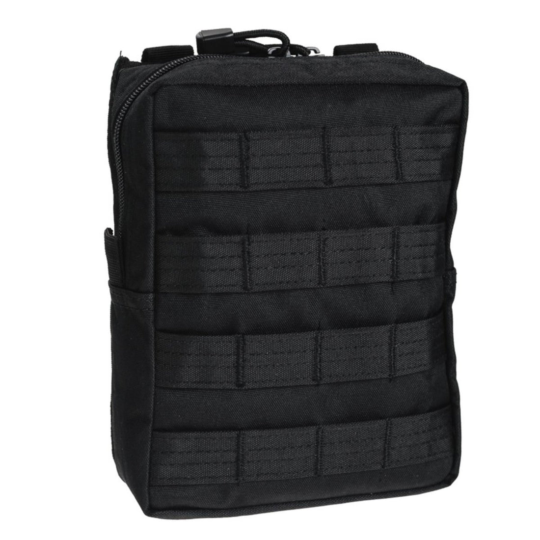 Pochette de ceinture tactique MIL-TEC avec fixation Molle et fermeture à glissière, sac utilitaire noir