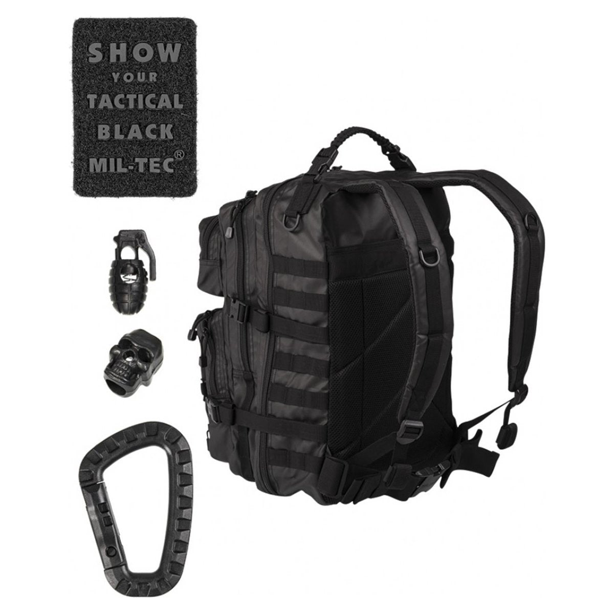 Sac à dos tactique MIL-TEC US Assault 20 litres pour randonnée, trekking, camping