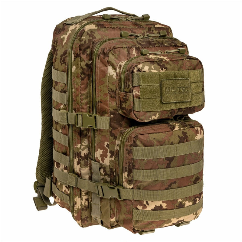 Mil-Tec US Assault Tactical Backpack 36L Ergonomic Formed Padided épaules